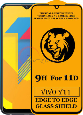 Dream Edge To Edge Tempered Glass for Vivo Y11(Pack of 1)