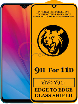 Dream Edge To Edge Tempered Glass for Vivo Y91i(Pack of 1)