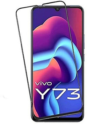 TESPARK Edge To Edge Tempered Glass for Vivo Y73(Pack of 1)