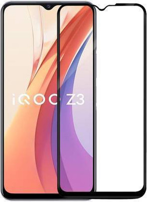 CASEHUNT Edge To Edge Tempered Glass for iQOO Z3 5G(Pack of 1)