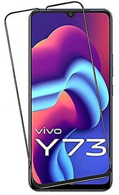 TESPARK Edge To Edge Tempered Glass for Vivo Y73(Pack of 1)