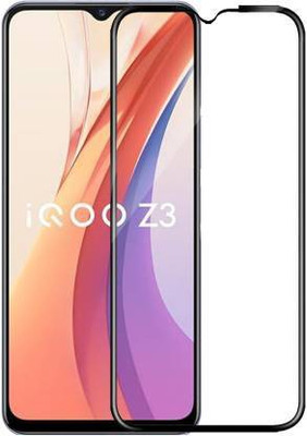 CASEHUNT Edge To Edge Tempered Glass for iQOO Z3 5G(Pack of 1)