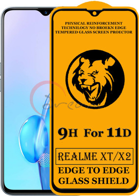 Dream Edge To Edge Tempered Glass for Realme XT(Pack of 1)