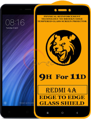 Express Buy Edge To Edge Tempered Glass for Mi Redmi 4A(Pack of 1)