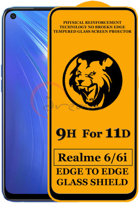 Dream Edge To Edge Tempered Glass for Realme 6(Pack of 1)