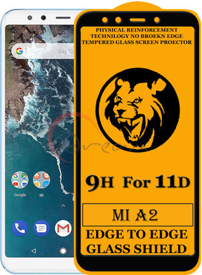 Dream Edge To Edge Tempered Glass for Mi A2(Pack of 1)