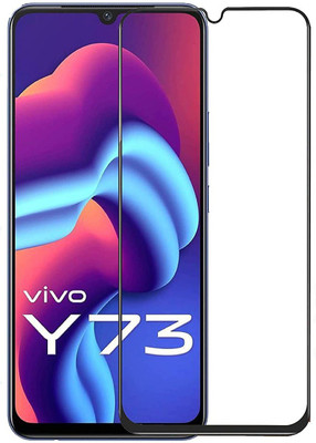 TESPARK Edge To Edge Tempered Glass for Vivo Y73(Pack of 1)