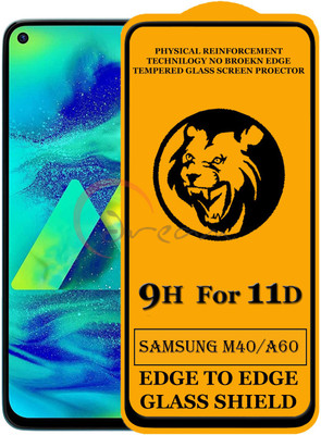 Dream Edge To Edge Tempered Glass for Samsung Galaxy A60(Pack of 1)