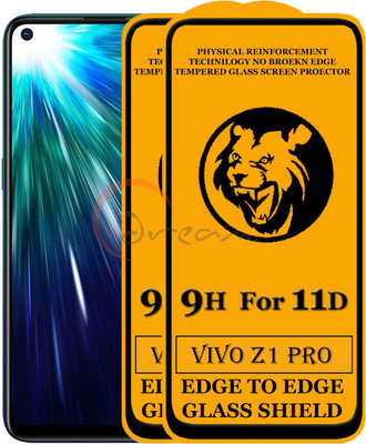 11D Edge To Edge Tempered Glass for Vivo Z1 Pro(Pack of 2)