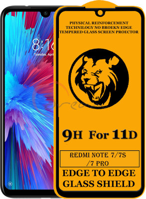Dream Edge To Edge Tempered Glass for Redmi Note 7(Pack of 1)