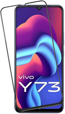 TESPARK Edge To Edge Tempered Glass for Vivo Y73(Pack of 1)