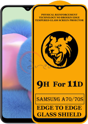 Dream Edge To Edge Tempered Glass for Samsung Galaxy A70s(Pack of 1)