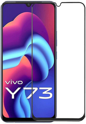 TESPARK Edge To Edge Tempered Glass for Vivo Y73(Pack of 1)