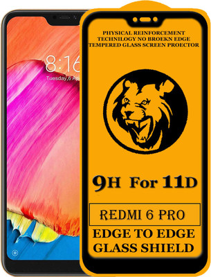 Dream Edge To Edge Tempered Glass for Mi Redmi 6 pro(Pack of 1)