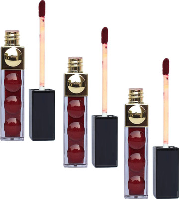 THTC NEW SUMDGE PROOF AND WATER PROOF MAROON LIQUID SINDOOR STICK COMBO OF 3 LIQUID(Maroon)