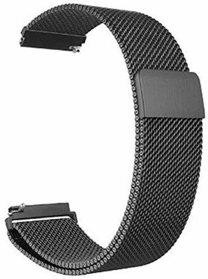 KHR 22mm Strap Band Compatible With Realme Smart Watch 2 Pro Smart Watch Strap(Black)