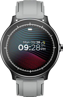 boAt Watch Delta Smartwatch (Grey Strap, Regular)