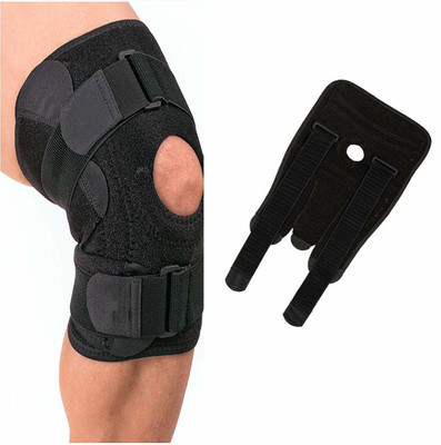 FEDORA EMPIRE Knee Brace, Joint Pain Relief, Compression Sleeve Support for Men and Women Knee Support(Black)