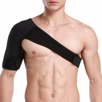 FEDORA EMPIRE Shoulder Brace Wrap for Arthritis,Joint, Arm Pain Relief Shoulder Support (Black) Shoulder Support(Black)