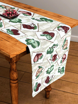 BELLA TRUE Multicolor 182 cm Table Runner(Cotton)