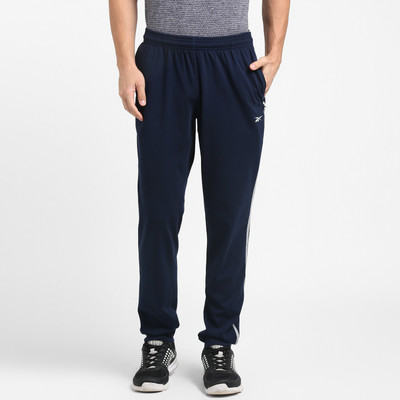 REEBOK Solid Men Blue Track Pants