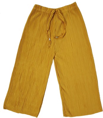 LOVO Relaxed Girls Yellow Trousers