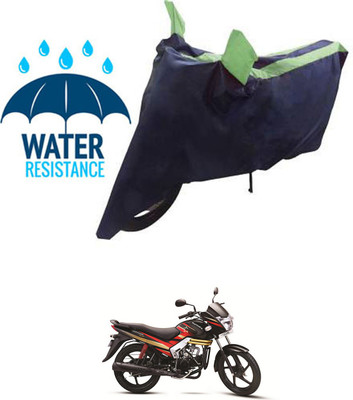 RONISH Waterproof Two Wheeler Cover for Mahindra(Centuro NXT, Black, Green)