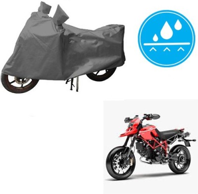 HYBRIDS COLLECTION Waterproof Two Wheeler Cover for Ducati(Hypermotard, Grey)