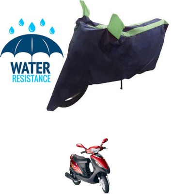 RONISH Waterproof Two Wheeler Cover for Mahindra(Flyte, Blue, Green)