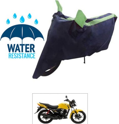 RONISH Waterproof Two Wheeler Cover for Suzuki(Sling Shot, Blue, Green)