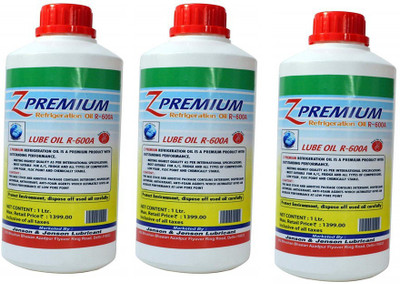 Z Premium 899200919818 Z Premium Refrigeration Oil R 600A - 1 litre - (3 pc) Coolant(3 L, Pack of 3)