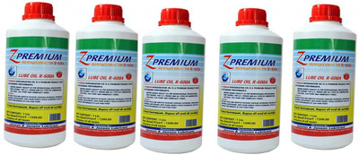 Z Premium 768580082667 Refrigeration Oil R 600A - 1 litre - (5 pc) Coolant(5 L, Pack of 5)