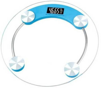 QNOVE Human Weight Machine- weight measuring machine 282/CQAA Weighing Scale(Transparent)