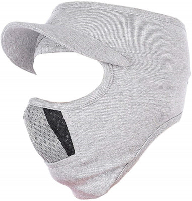 H-Store Grey Bike Face Mask for Men & Women(Size: Free,  Balaclava)