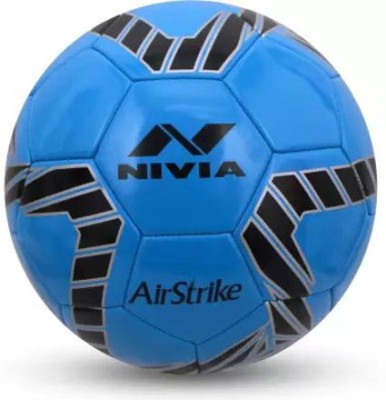 NIVIA Air Strike Football Blue Football - Size: 5(Pack of 1, Blue)