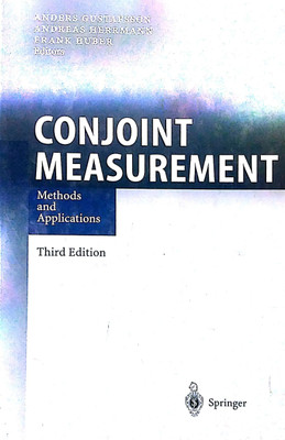 Conjoint Measurement(English, Hardcover, unknown)
