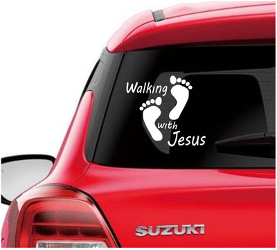 Katochs Retail Sticker & Decal for Car & Bike(White)