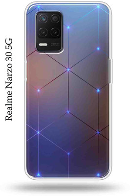 Printcase Back Cover for Realme Narzo 30 5G(Multicolor, Dual Protection, Silicon, Pack of: 1)