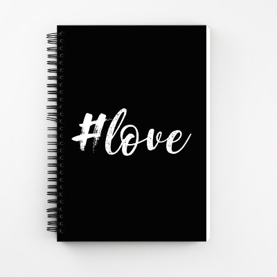 Art Bundle Rafa Collection A5 Size Wiro Bound Spiral Notebook Diary ( 90 GSM Natural Shade Paper ) A5 Notebook no 160 Pages(Black, White)