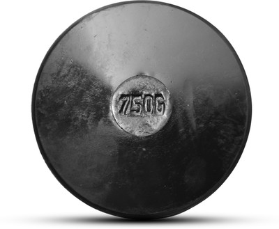 COUGAR Discus Throw 750gms , Disc Throw , Black Rubber Discuss Sponge Discus Throw Disc(0.8 kg)
