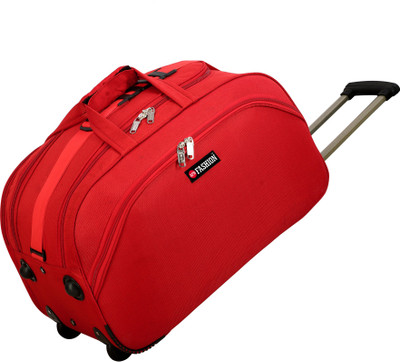 AFN FASHION 24 inch/60 cm (Expandable) Antiscratch Trolley 65 L Bag Polyester Travel Suitcase with 2 Wheels Duffel Without Wheels