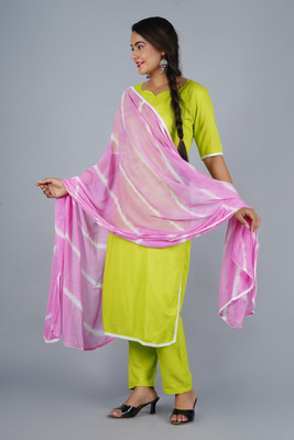 gayraa Women Kurta Pant Dupatta Set