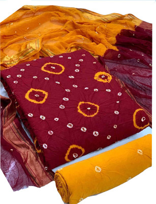 Irkal fab Cotton Blend Printed Salwar Suit Material