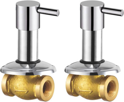 DRIZZLE Concealed Stop Cock Flora 15 mm. Brass - Set of 2 Faucet Set