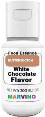 Marvino White Chocolate Essence (Butterscotch) 20 gm Butterscotch Liquid Food Essence(20 g)