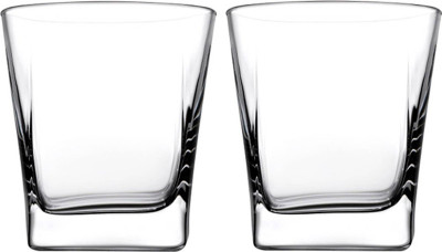 AFAST (Pack of 2) Multi-Purpose Beaver Tumbler Drinking Glass Set for Home Use (Set Of 2) -GG17 Glass Set Water/Juice Glass(330 ml, Glass, Clear)