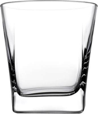 AFAST Multi Purpose Beverage Tumbler Drinking For Home & Bar Use Glass Set Whisky Glass(180 ml, Glass, Clear)