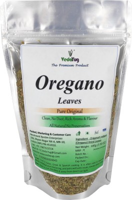 VY VedaYug Oregano Leaves | Pure Oregano Herb for Seasoning recipe for Pizza & Pasta - 100% Natural Leaf - 100g(100 g)