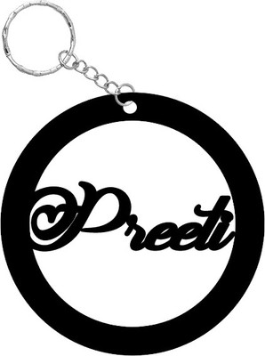 SY Gifts SYG Preeti Name Keychain 815 Key Chain