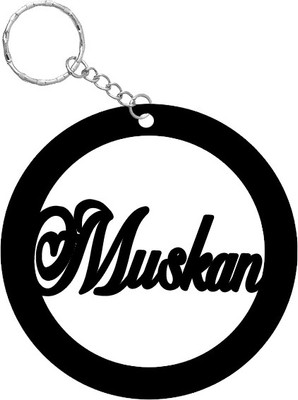 SY Gifts SYG Muskan Name Keychain 1409 Key Chain